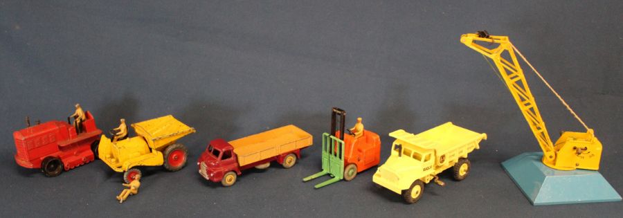 6 Dinky vehicles in original boxes: Muir Hill Dumper 562, Big Bedford Lorry 922, Euclid Rear Dump - Image 2 of 2