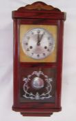 Retro style Chinese 555 wall hanging clock with key