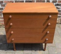Retro Avalon teak chest of drawers