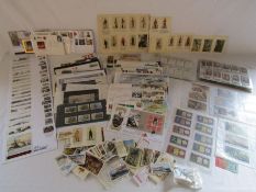 Collection of Royal Mail First Day Covers and cigarette cards - mainly military