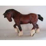 Beswick matt shire horse (2578)