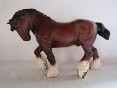 Beswick matt shire horse (2578)