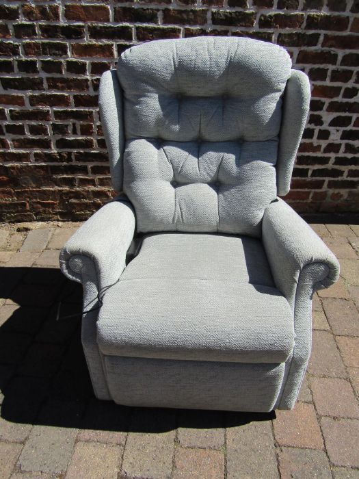 Celebrity Woburn fabric electric rise and recline chair