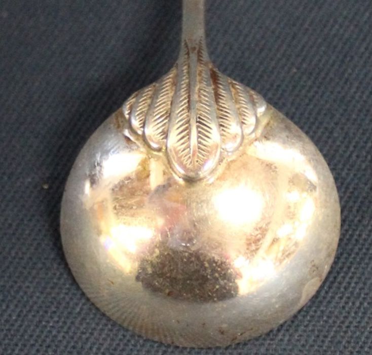 Small silver Sarah Jones spoon with duck head terminal, London 1984, length 11cm - Image 3 of 3