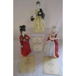 Royal Doulton 'Reynolds Ladies Collection' Lady Worsley and Countess Spencer also from the '