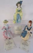 Royal Doulton 'Gainsborough Ladies Collection' Mary Countess Howe, The Hon. Frances Duncombe and