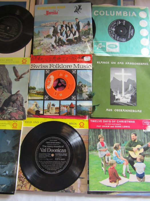 Collection of vinyl records including BBC Woodland and Garden Birds,  Mood Music, Schubert, South - Image 9 of 9