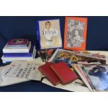 Quantity of Royalty commemorative newspapers, magazines & books including unread copies of The Daily