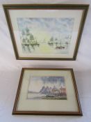 B Middleton MBE signed watercolour and Leslie R Treacher print