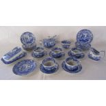 Selection of Copelands Spode Italian table ware