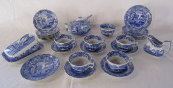 Selection of Copelands Spode Italian table ware
