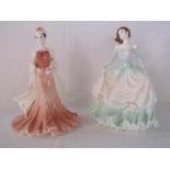 Coalport '21 Today' 1992 figurine and Ladies of Fashion 'Sue' figurine of the year 1998