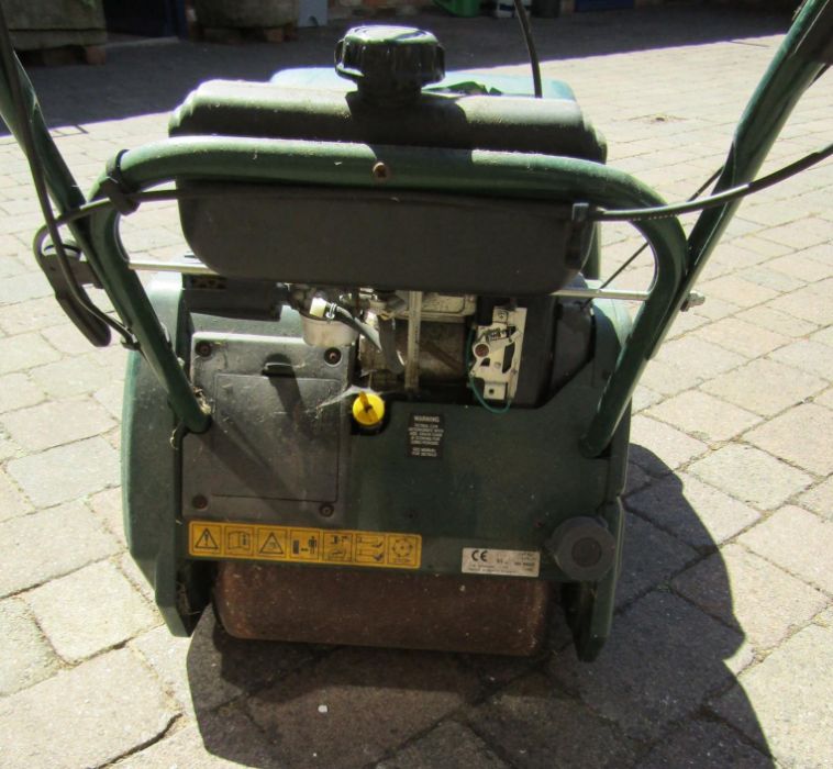 Atco Balmoral petrol lawnmower f016307542 with grass box - Image 4 of 4