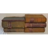 5 Large ledgers from T Atkinson & Son corn merchants of North Kelsey from the early 1900's