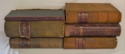 5 Large ledgers from T Atkinson & Son corn merchants of North Kelsey from the early 1900's