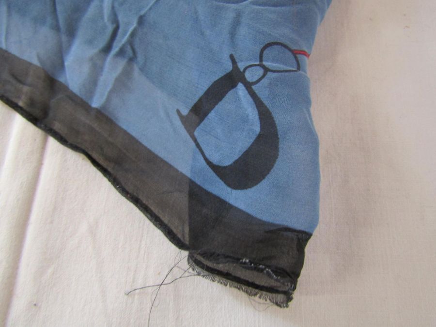 Christian Dior silk chiffon scarf - Image 2 of 5