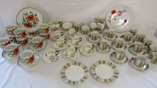 Wedgwood 'Mayfield', J&G Meakin and Midwinter mixed part tea sets