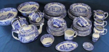 Quantity of Spode Italian tableware - approximately 80 pieces
