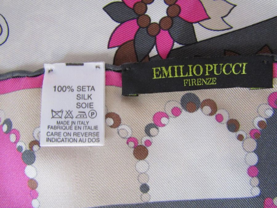 3 x scarves, Emilio Pucci, Jacqmar and a Queen Elizabeth design - Image 3 of 6