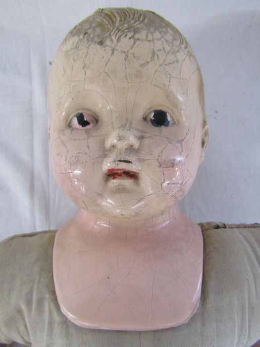 John Lewis partnership boxed fur stole, Effanbee doll with composition head and arms, boxed Oroton - Image 6 of 7