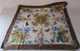 Gucci butterfly scarf - V. Accernero floral and butterfly print