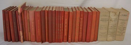 27 volumes of Lincoln Red shorthorn breeder stock book & 3 volumes of Coates's herd books