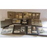 Collection of photograph albums containing photographs, cuttings and postcards circa 1920's