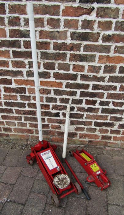 Sealey Yankee 2 tonne trolley jack 2050cx and Power lift 2 tonne trolley jack