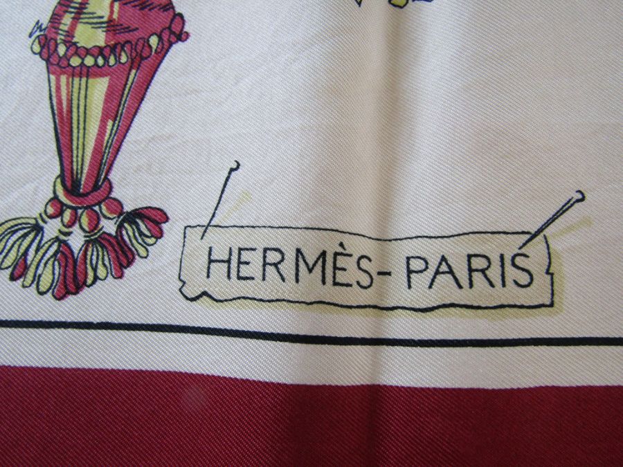 Hermes 'Pasementerie' silk scarf - Image 5 of 5