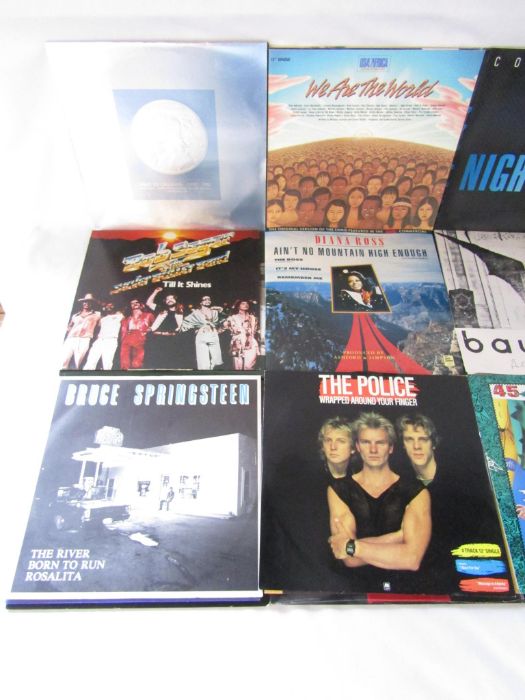 12" vinyl records singles including Boney M, Bananarama , Genesis, Fleetwood Mac, Roger Daltry, - Image 6 of 9