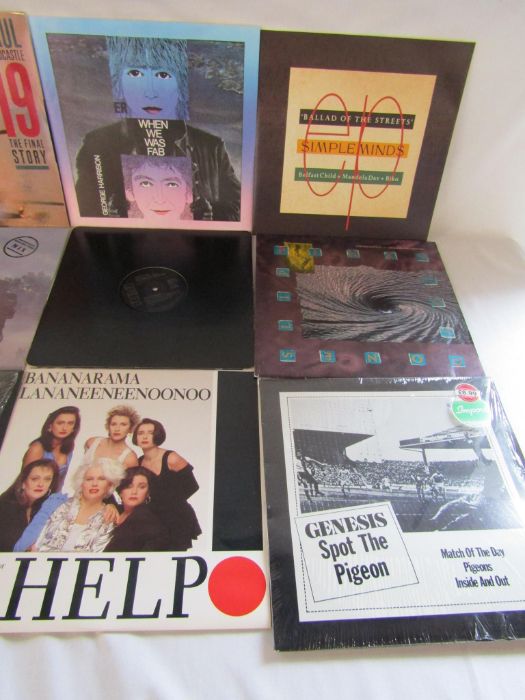 12" vinyl records singles including Boney M, Bananarama , Genesis, Fleetwood Mac, Roger Daltry, - Image 3 of 9
