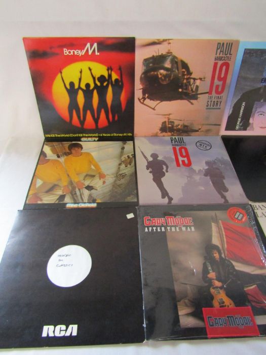 12" vinyl records singles including Boney M, Bananarama , Genesis, Fleetwood Mac, Roger Daltry, - Image 2 of 9