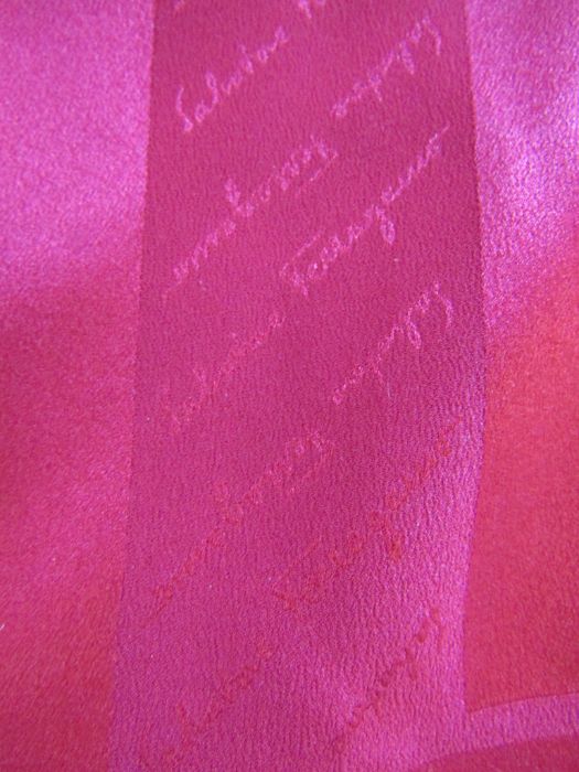 Salvatore Ferragamo silk scarf - Image 2 of 2