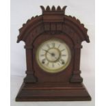 Ansonia Clock co. USA New York 8 day mantel clock approx. 35.5cm tall