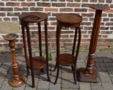 4 plant stands