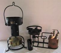 Large paraffin stove by Monitor and plumbers furnace by Carrington in Nottingham