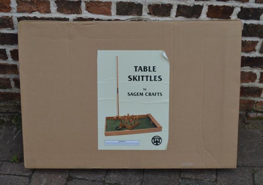 Sagem table skittles game - Image 2 of 2