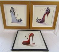 Complete Colour Ltd High Heels prints - Wild Passion, Coolness (no glass) approx. 71cm x 71cm and