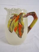 Clarice Cliff 'Chestnut' jug