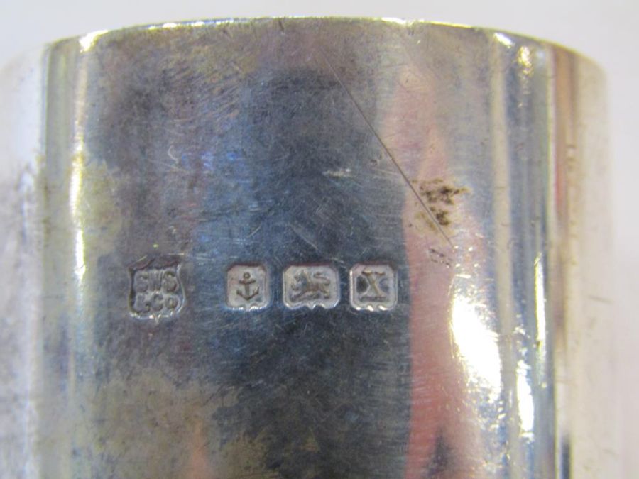 6 silver napkin rings, various dates, 4.63ozt - Image 3 of 9