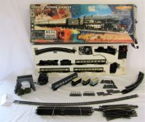 Hornby Cornish Rivera Express Electric Train set and various other track, carriages and trains