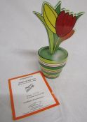 Clarice Cliff Tulips 439 & Fern Wedgwood Bizarre by Clarice cliff limited edition 35/1000