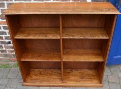 Oak handmade bookcase, L112 x H108cm