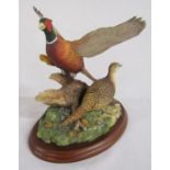 Border Fine Arts B0183 ' Taking Flight' Pheasant figure limited edition 519/2500