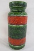 Large West German pottery vase 660 40 (damage to base)