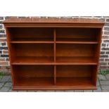 Hand make solid mahogany bookcase, L151cm