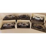 Mercedes Maisto collectors cars including D2 AMG CLK, Warsteiger AMG CLK, Service 24hr etc with