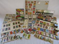 Collection of matchboxes, matchbox covers and cigarette collectors cards