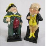Royal Doulton 'Bumble' and 'Pickwick' figures