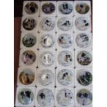Danbury Mint collector's plates 'The Border Collie' and calendar plates
